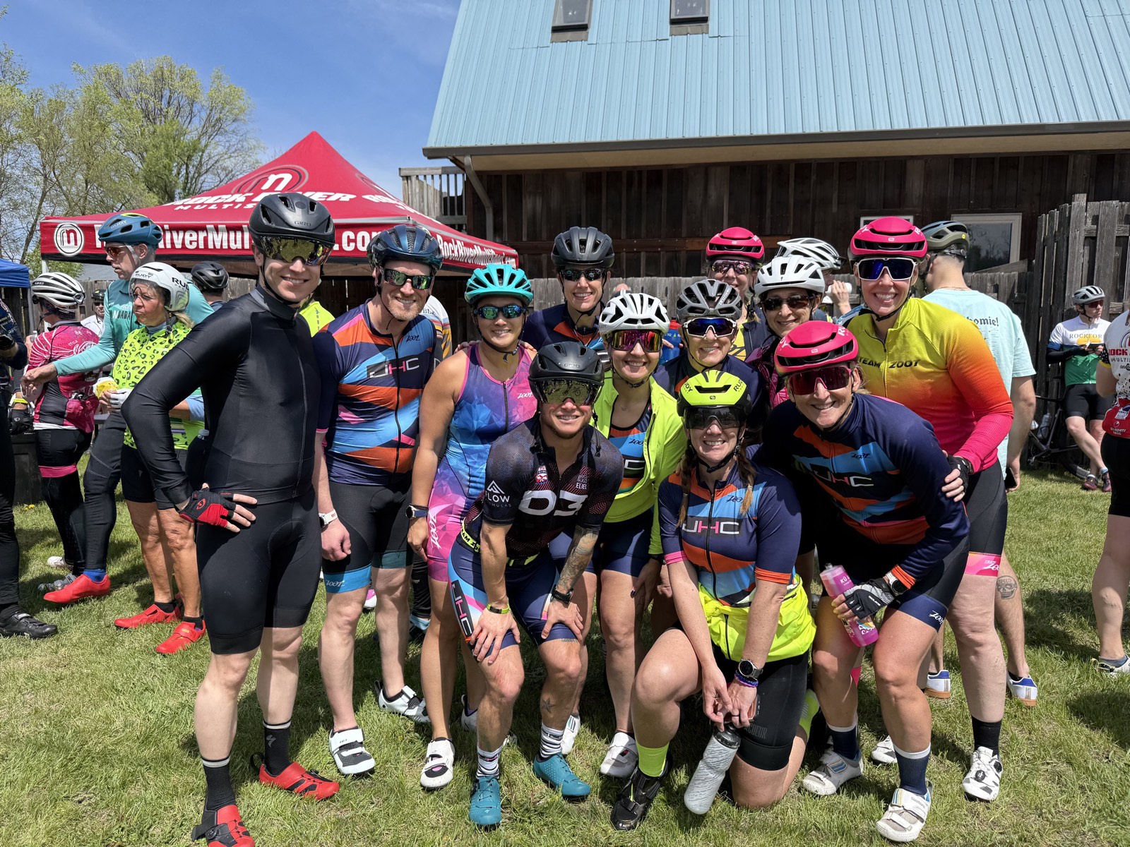 Team JHC group bike ride